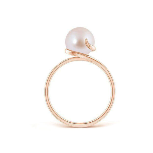 Silvesto India Natural Pearl Gemstone 925 Sterling Silver Ring